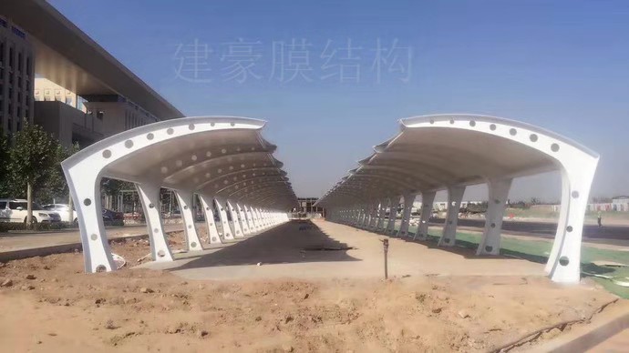 膜结构车棚