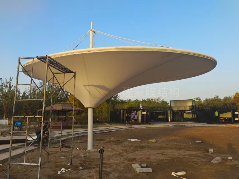 天津公园膜结构景观